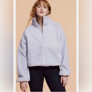 Cozy Gray Fleece Jacket